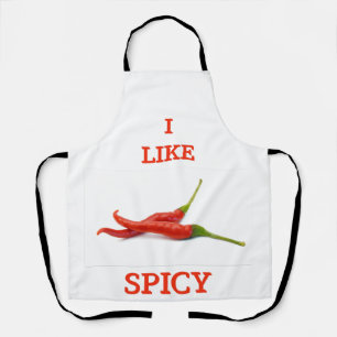 Grappig pittige smaak schattig cool T-shirt Schort