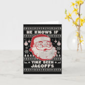 Grappig Pittsburgh Kerstfeest Kaart (Gele Bloem)