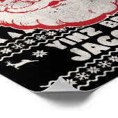 Grappig Pittsburgh Kerstfeest Poster (Hoek)