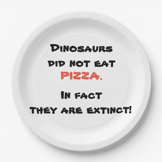 Grappig Pizza bord (Voorkant)