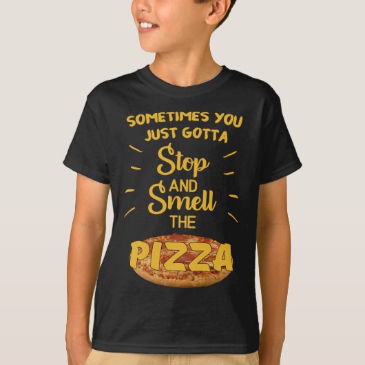 Grappig Pizza Cadeau voor papa Vaderdag Moederdag T-shirt (Voorkant)