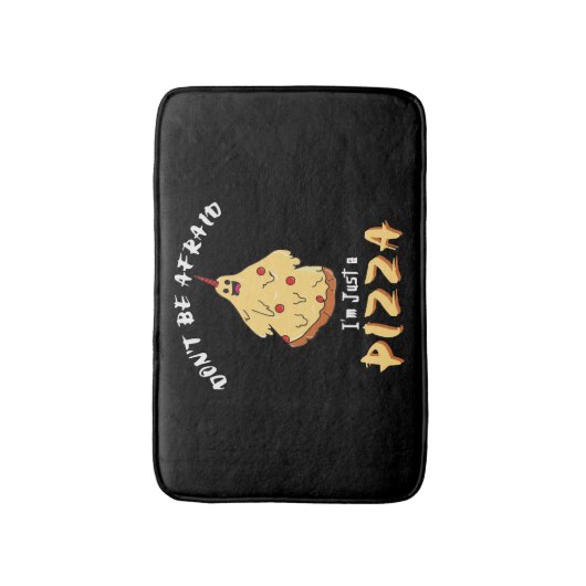 Grappig pizza kostuum Halloween Party Badmat (Voorkant Verticaal)