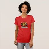 Grappig Pizza Liefhebber Shirt – Crust Me Retro Au (Voorkant volledig)