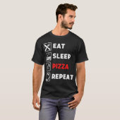 Grappig Pizza Lover Gift Idee - Pizza T-shirt (Voorkant volledig)