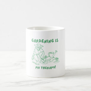 Grappig Plant Lady Schorten voor Vrouwen Tuinieren Koffiemok