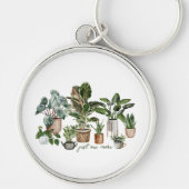 Grappig Plant liefhebber, nog een Plant Sleutelhanger (Voorkant)