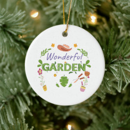 Grappig Plant Lover Gift voor Vrouwen Tuiniers Keramisch Ornament
