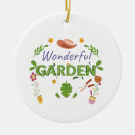 Grappig Plant Lover Gift voor Vrouwen Tuiniers Keramisch Ornament