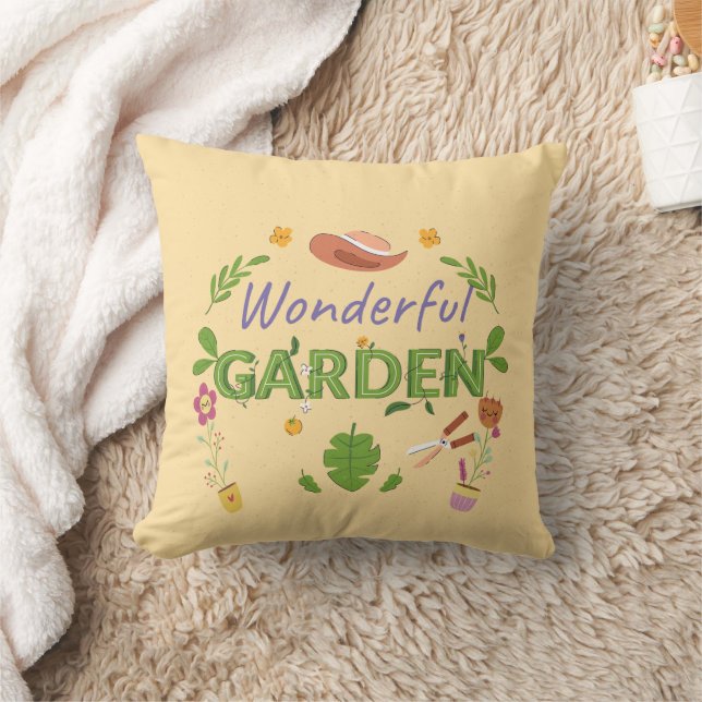 Grappig Plant Lover Gift voor Vrouwen Tuiniers Kussen (Deken)