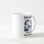 Grappig Plant Lover Retro Design Koffiemok (Voorkant rechts)
