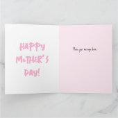 Grappig Plant op moederdag Lover mama Kaart (Binnen)