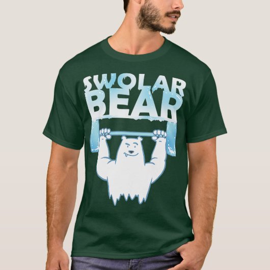 Grappig Polar Beer Swolar Beer Hefshirt T-shirt (Voorkant)