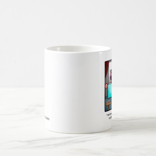 Grappig Politicus Humor Mok Gift (Center)