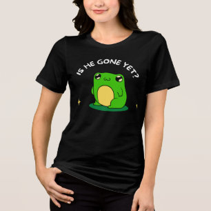 Grappig politiek cadeau is hij nog niet Tri-Blend shirt