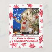 Grappig politiek correct all inclusive seizoensgeb feestdagenkaart (Voorkant)