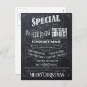 Grappig politiek correcte kerstkaart - ik feestdagenkaart (Voorkant / Achterkant)