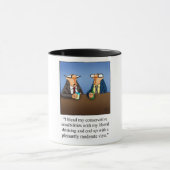 Grappig politiek en Drink Cartoon Gift! Mok (Midden)