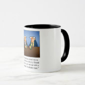Grappig politiek en Drink Cartoon Gift! Mok (Voorkant rechts)