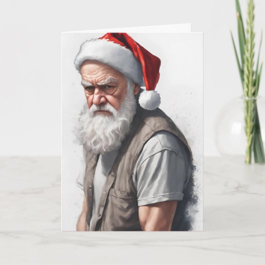 Grappig politiek incorrect vrolijk kerstfeest kaart (Voorkant)