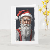 Grappig politiek incorrect vrolijk kerstfeest kaart (Gele Bloem)