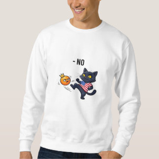 Grappig politiek meme zonder kat ontwerp trui