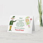 Grappig politiek onjuist kerstfeest feestdagen kaart (Voorkant)