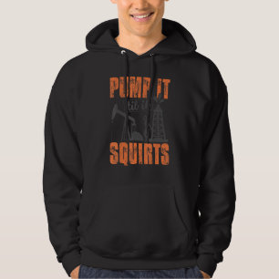Grappig pomp dat het de olierijker olielek snijdt. hoodie