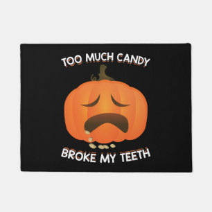 Grappig pompoen Halloween Snoep cadeau Deurmat