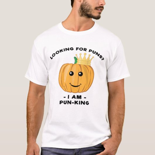 Grappig pompoen ontwerp t-shirt (Voorkant)
