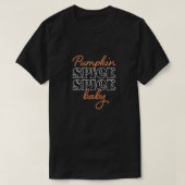 Grappig Pompoen Spice Herfst T-shirt (Design voorkant)