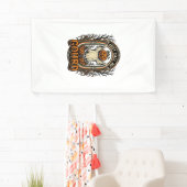 Grappig Pompomshemd Vintage Gravure Halloween Co Spandoek (Insitu)