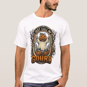Grappig Pompomshemd Vintage Gravure Halloween Co T-shirt