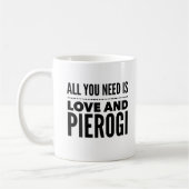 Grappig Pools Pierogi Coffee Mok (Links)