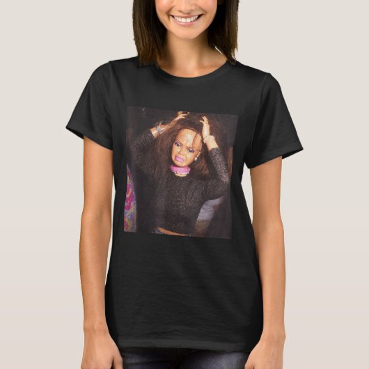 Grappig poppengezicht feest meme walgelijk t-shirt (Voorkant)