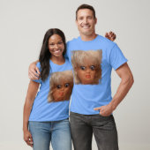 Grappig Poppengezicht Meme T-shirt (Unisex)