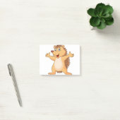 Grappig porcupine-cartoon post-it® notes (Kantoor)