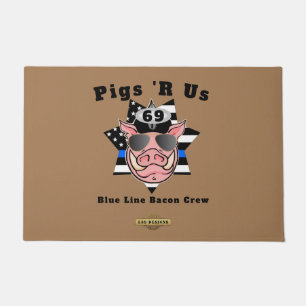 grappig portaal "PIGS'R US" Deurmat