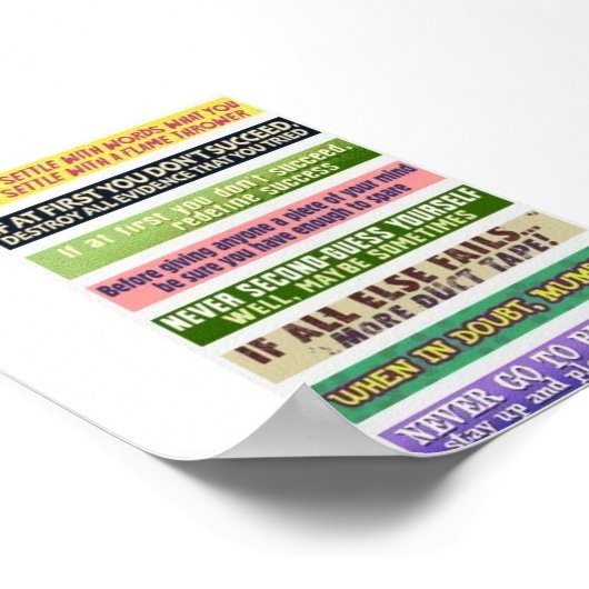 grappig poster (Hoek)