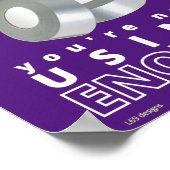 grappig poster "DUCT TAPE...2" (Hoek)