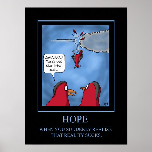 Grappig Poster: Hope poster (Voorkant)