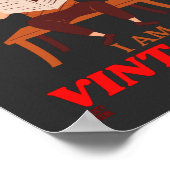 grappig poster "IK BEN NIET OUD..." (Hoek)