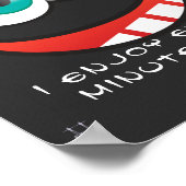 grappig poster " ik heb geen last van waanzin " (Hoek)