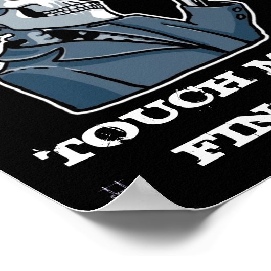 grappig poster "IS ER LEVEN NA DOOD?" (Hoek)