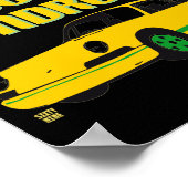 grappig poster "KLEINE PECKER..." (Hoek)