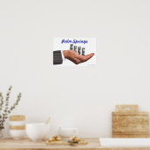 Grappig Poster: "Palm Springs" Poster (Keuken)