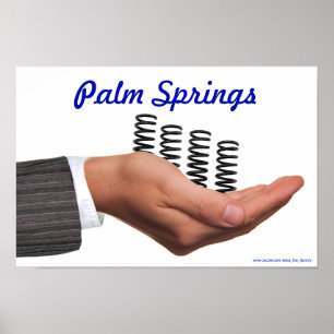 Grappig Poster: "Palm Springs" Poster