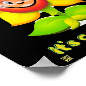 grappig poster "SMILE" (Hoek)