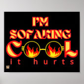 grappig poster "SOFAKING COOL" (Voorkant)