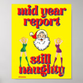 grappig poster "STILL NAUGHTY" (Voorkant)
