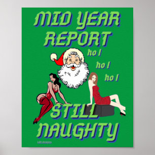 grappig poster "STILL NAUGHTY 2"
